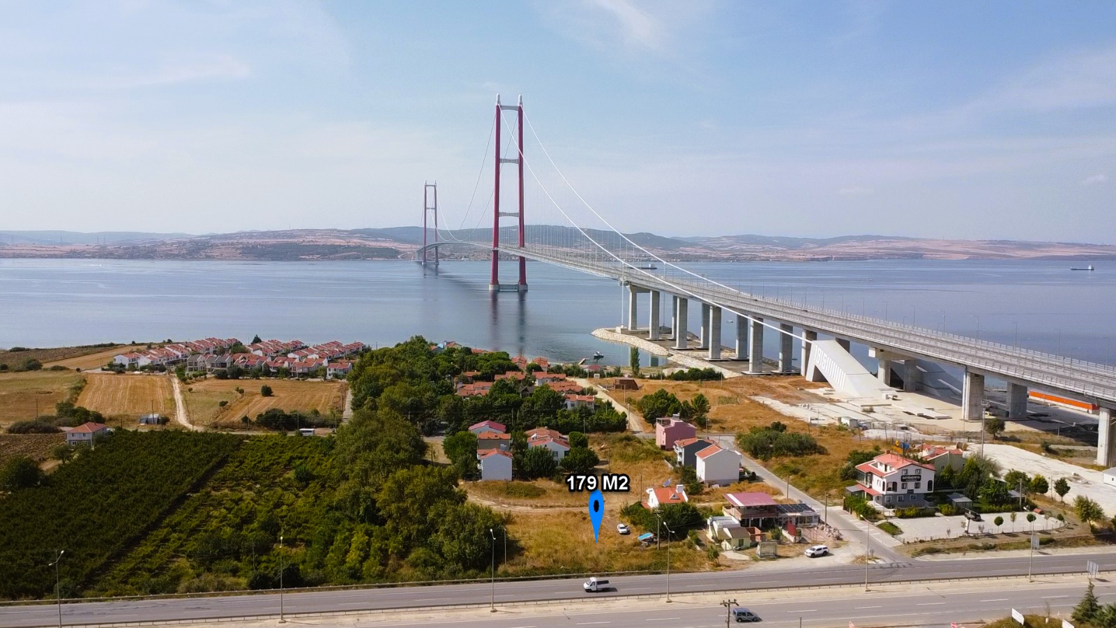 KÖPRÜ MANZARALI 179 M2 İMARLI ARSA