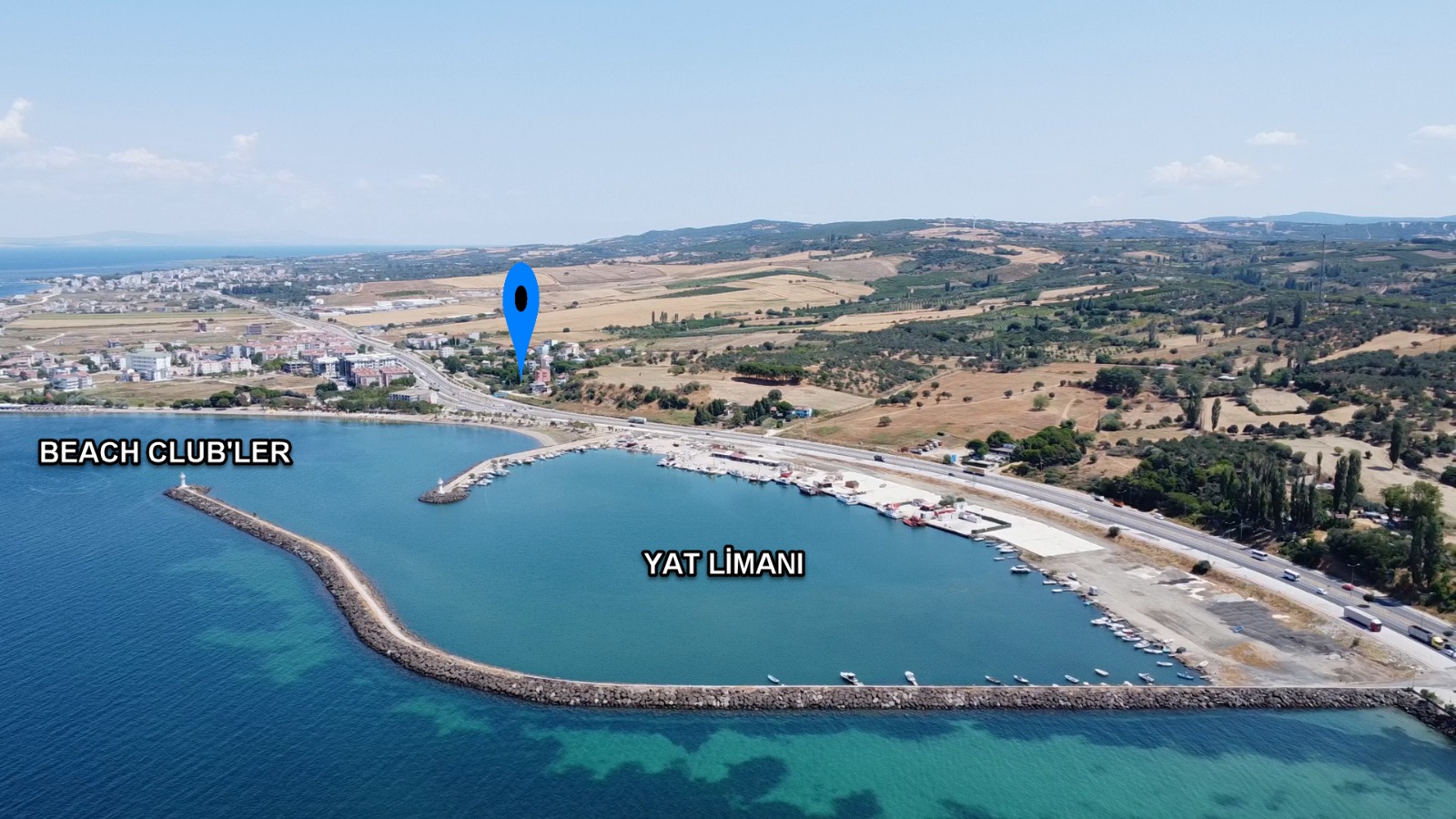 Boğaz Yat Limanı ve Köprü Manzaralı Arsa
